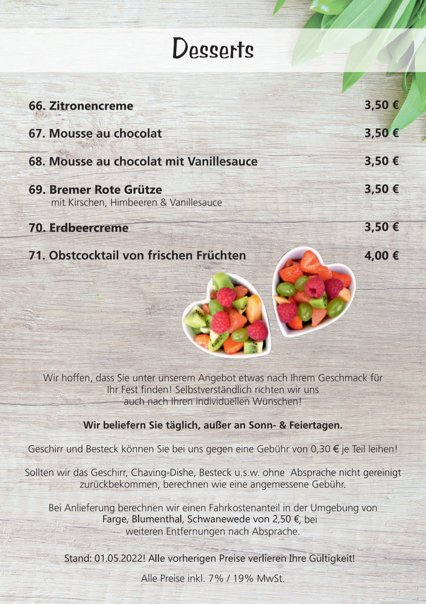 Fleischerei-Dettmers-Bremen-Farge-Partyservice-Desserts